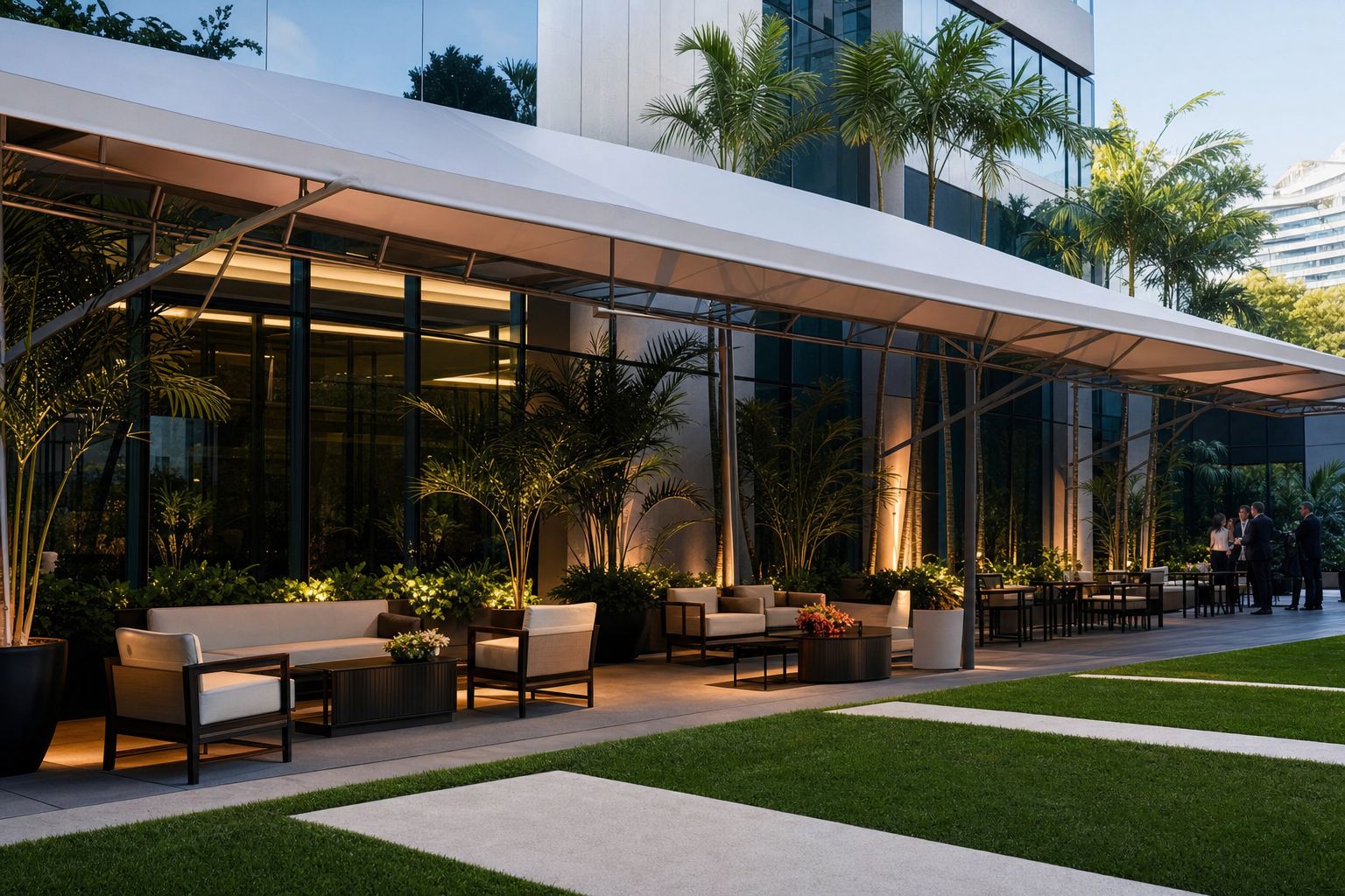 Como Toldos Premium Elevam Espaços Corporativos na Barra da Tijuca