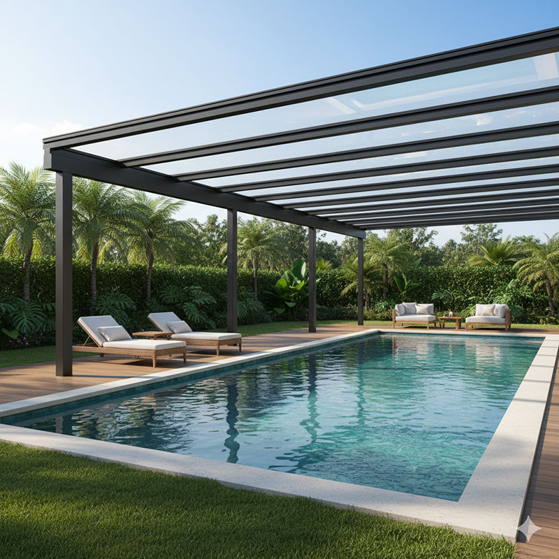 Coberturas para Jardim e Piscina